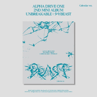 [PRE-ORDER] ALPHA DRIVE ONE 2nd Mini Album [UNBREAKABLE : 少年 BESAT] (Calendar Ver.)
