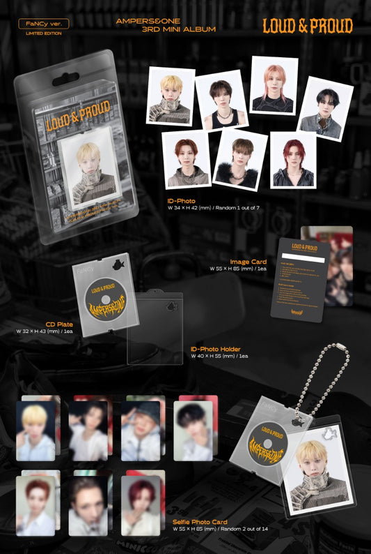 AMPERS&ONE 3rd Mini Album [LOUD & PROUD] (FaNCy Ver.) (Limited Edition)