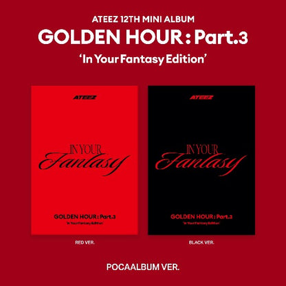 ATEEZ 12th Mini Album [GOLDEN HOUR : Part.3 'In Your Fantasy Edition'] (POCAALBUM)