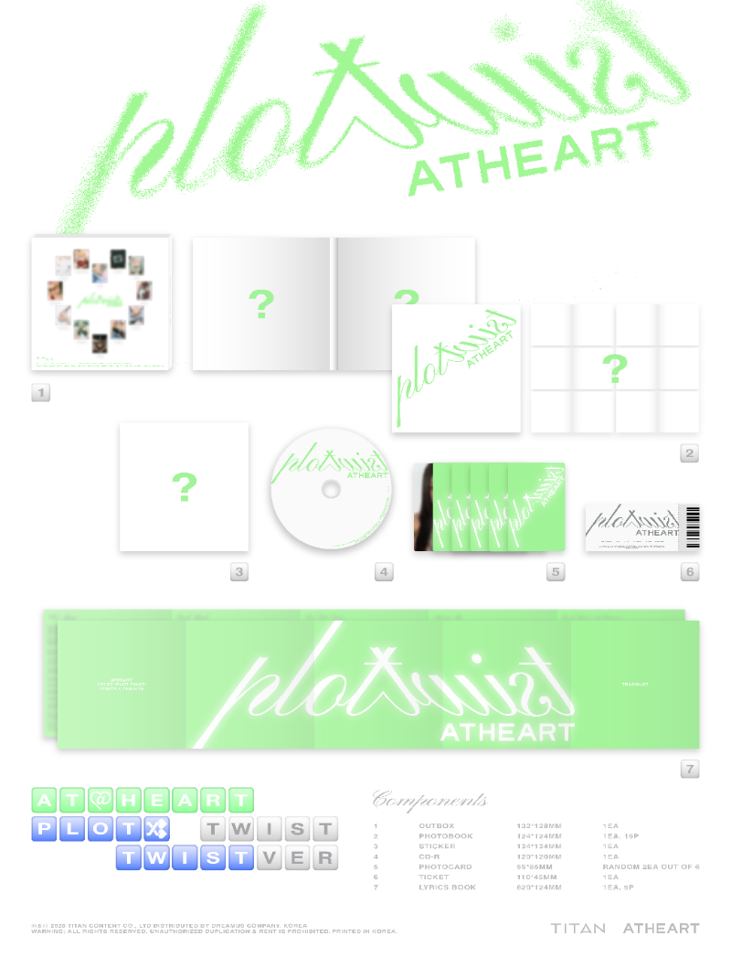 AtHeart 1st EP [Plot Twist] (Twist Ver.)
