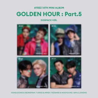 [PRE-ORDER] ATEEZ 14th Mini Album [GOLDEN HOUR : Part.5] (DIGIPACK UNIT Ver.)