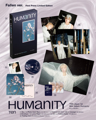 TEN (NCT) [JP] 1st Mini Album [Humanity] (Fallen Ver.)
