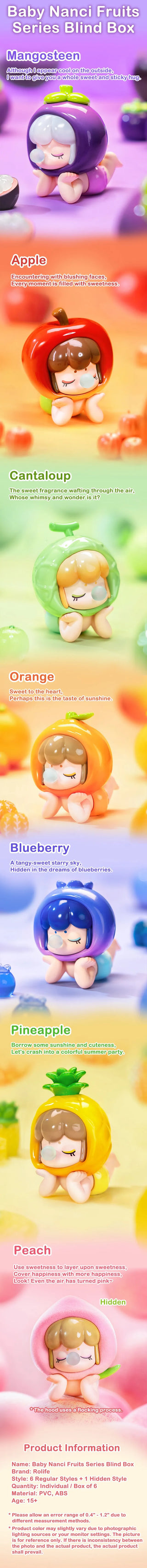 Baby Nanci Fruits Series Blind Box