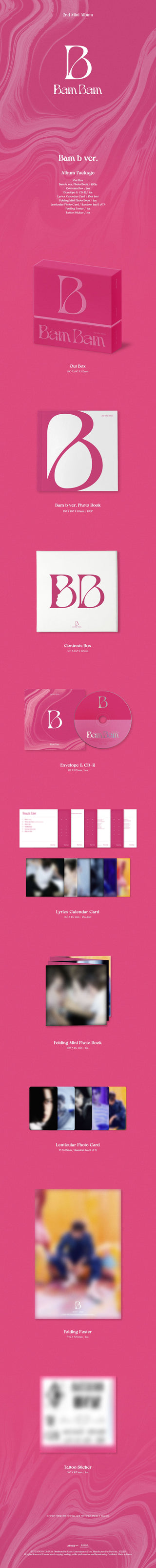 BamBam 2nd MINI ALBUM [B]