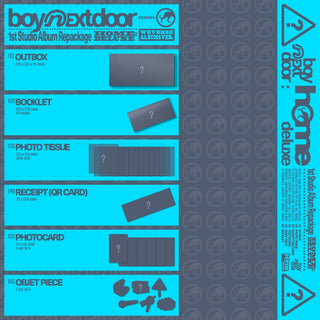 [PRE-ORDER] BOYNEXTDOOR 1st Studio Album Repackage [HOME : DELUXE] (Weverse Ablums Ver.)