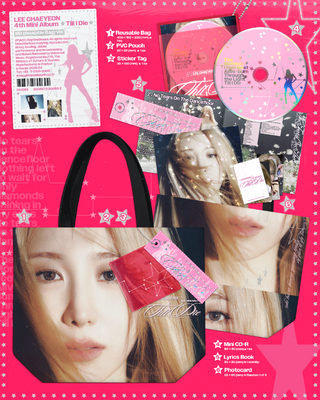 LEE CHAEYEON 4th Mini Album [Till I Die] (MD Ver.) (Reusable Bag Ver.)