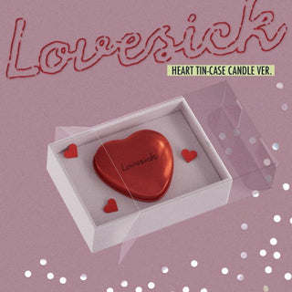 [PRE-ORDER] CHAERYEONG (ITZY) 1st Mini Album [Lovesick] (HEART TIN-CASE CANDLE Ver.)