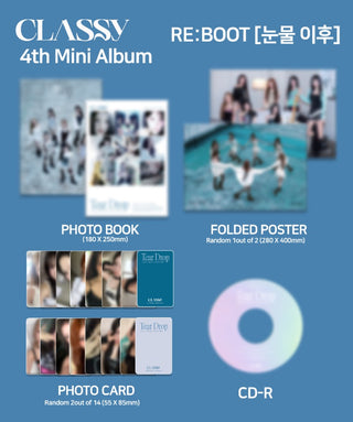 [PRE-ORDER] CLASSy 4th Mini Album [RE:BOOT [눈물 이후]]