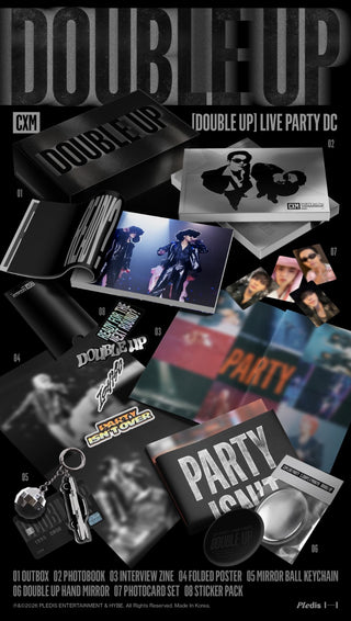 [PRE-ORDER] CxM (SEVENTEEN) [DOUBLE UP] LIVE PARTY DC