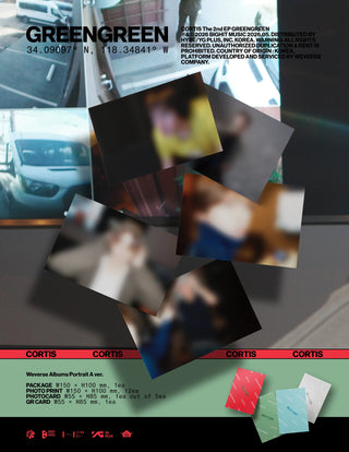 [PRE-ORDER] CORTIS 2nd EP [GREENGREEN] (Weverse Albums Ver.)