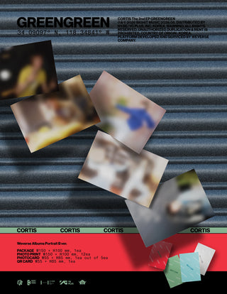 [PRE-ORDER] CORTIS 2nd EP [GREENGREEN] (Weverse Albums Ver.)