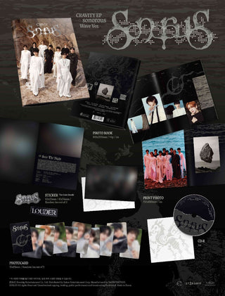 [PRE-ORDER] CRAVITY EP [sonorous] (Echo Ver. / Wave Ver.)
