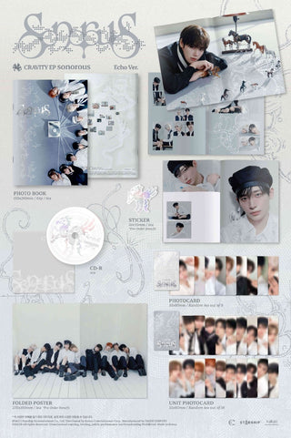 [PRE-ORDER] CRAVITY EP [sonorous] (Echo Ver. / Wave Ver.)