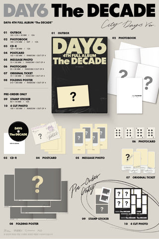 DAY6 4th Album [The DECADE] (Standard)