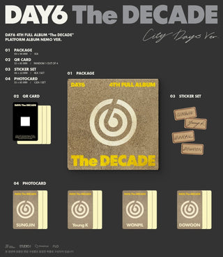 DAY6 4th Album [The DECADE] (Platform Album Nemo Ver.)