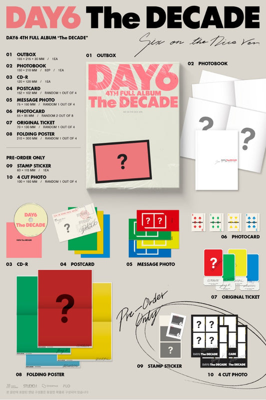 DAY6 4th Album [The DECADE] (Standard)