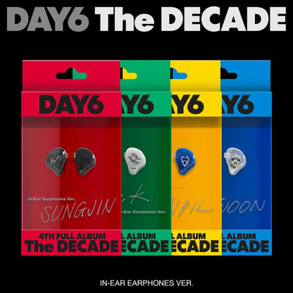 DAY6 4th Album [The DECADE] In-Ear Earphones Ver.