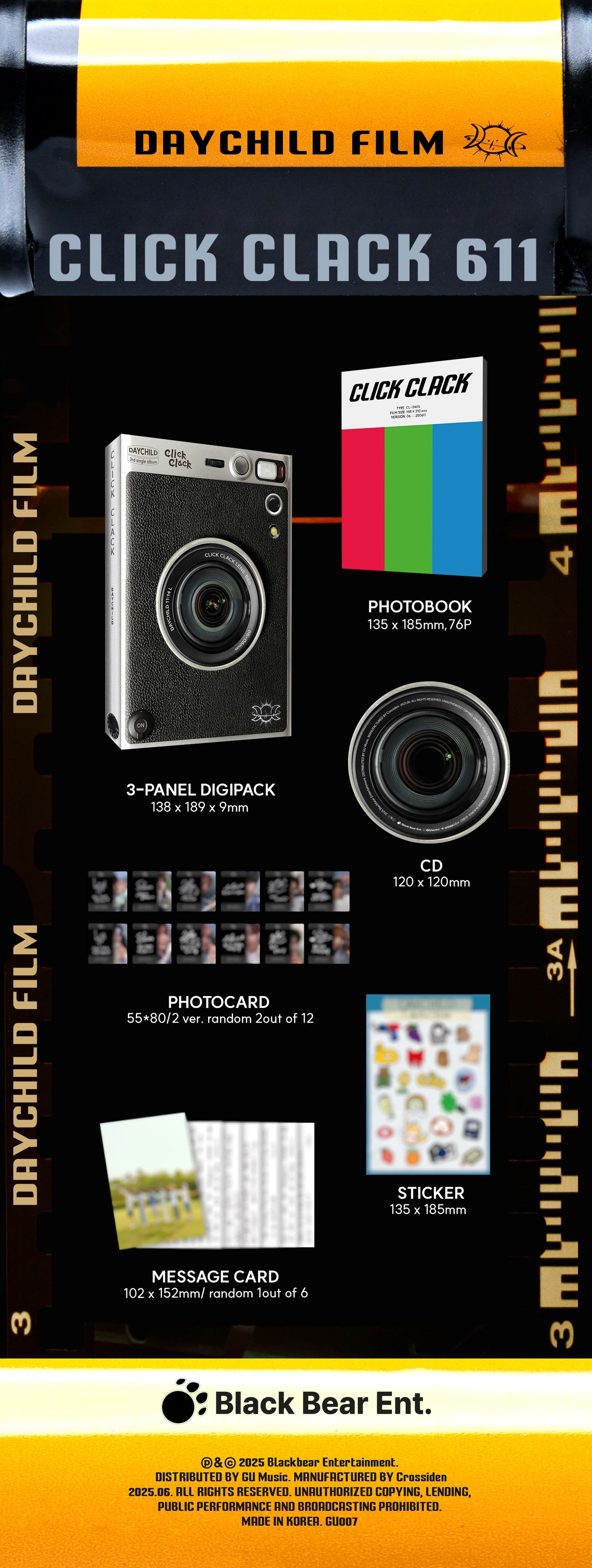 DayChild 3rd Single [Click Clack]