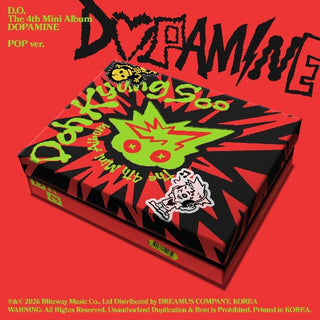 [PRE-ORDER] D.O 4th Mini Album [DOPAMINE] (POP Ver. / FIZZ Ver.)