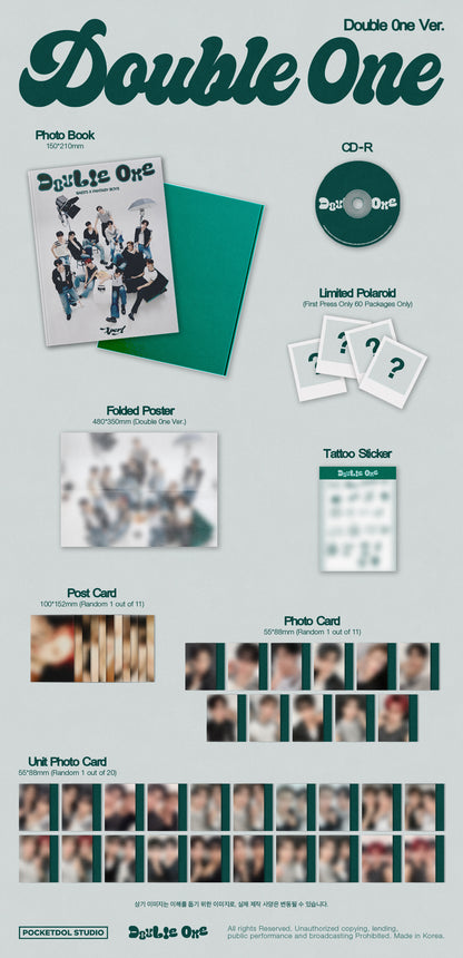 Double One 1st Mini Album [Xpert] (Double One Ver.)