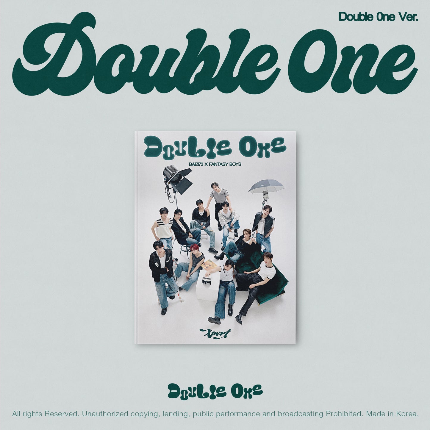 Double One 1st Mini Album [Xpert] (Double One Ver.)