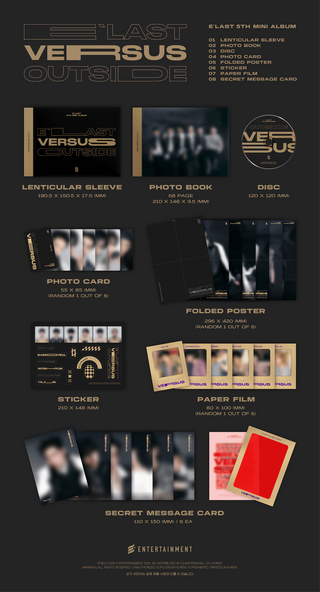 E'LAST 5th Mini Album [VERSUS]