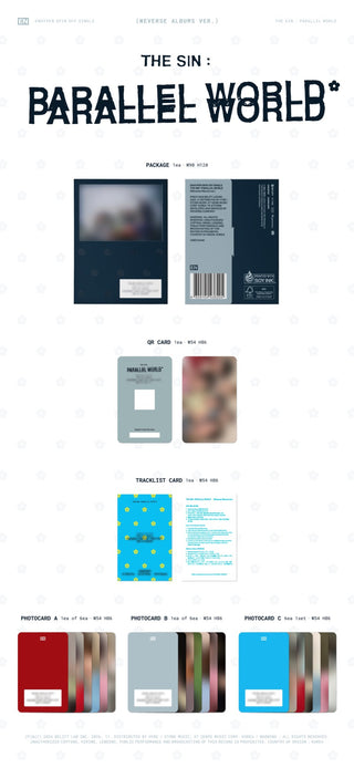 [PRE-ORDER] ENHYPEN [THE SIN : PARALLEL WORLD] (Weverse Albums ver.)