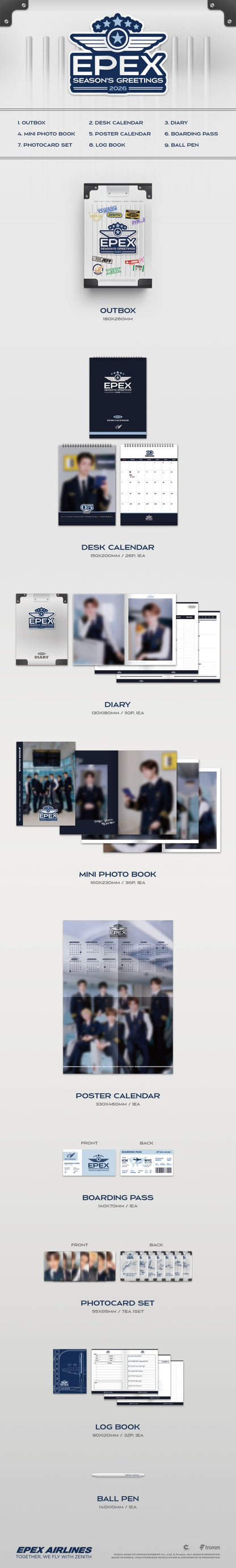 EPEX 2026 EPEX SEASON'S GREETINGS