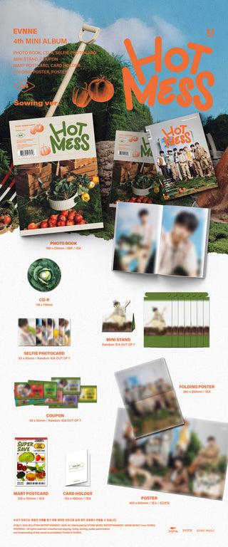 EVNNE 4th Mini Album [HOT MESS]