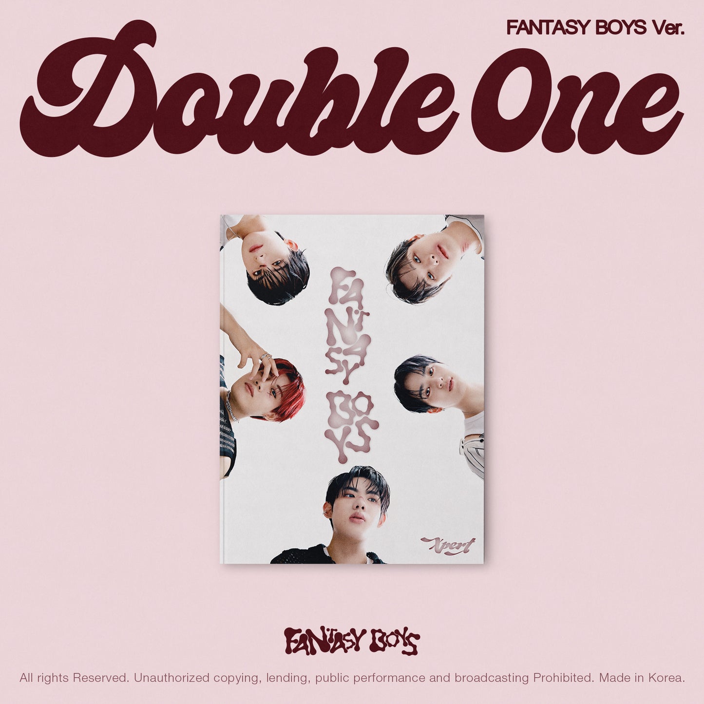 Double One 1st Mini Album [Xpert] (FANTASY BOYS Ver.)