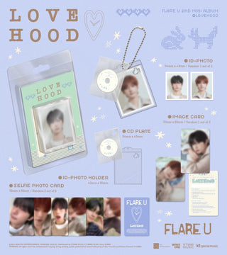 [PRE-ORDER] FLARE U 2nd Mini Album [LOVEHOOD] (FaNCy Ver.)