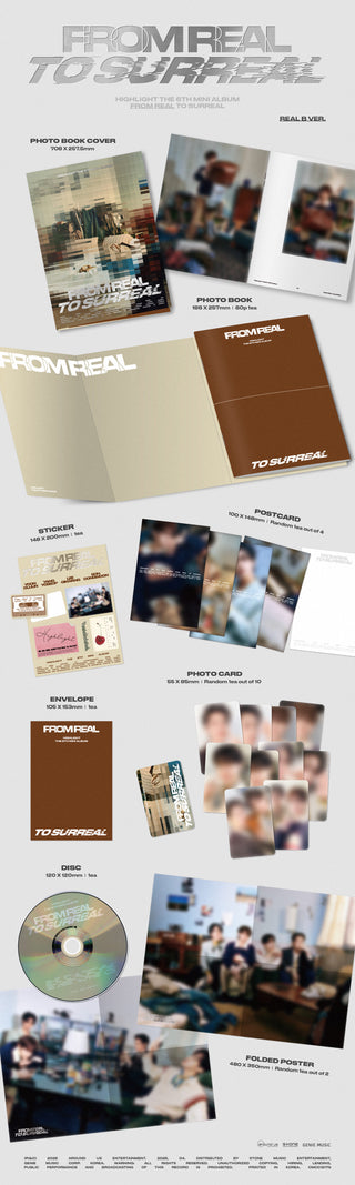 HIGHLIGHT 6th Mini Album [From Real to Surreal]