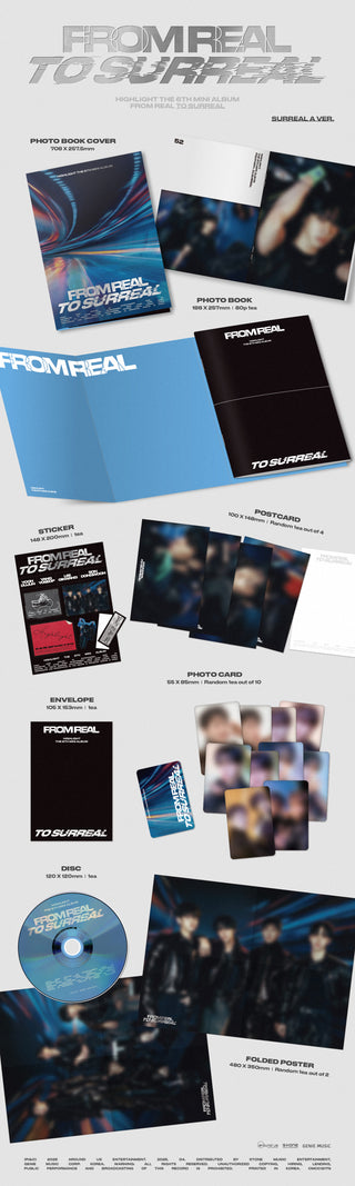 HIGHLIGHT 6th Mini Album [From Real to Surreal]