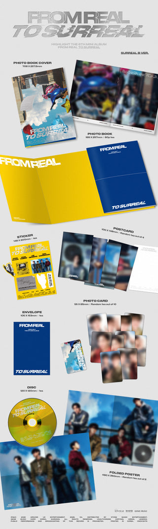 HIGHLIGHT 6th Mini Album [From Real to Surreal]