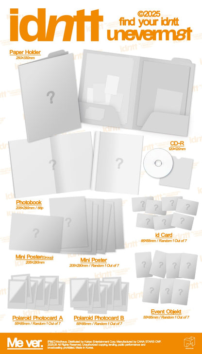 idntt 1st Mini Album [<unevermet>]
