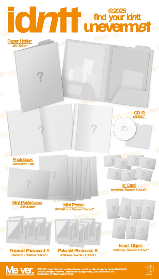 idntt 1st Mini Album [<unevermet>]
