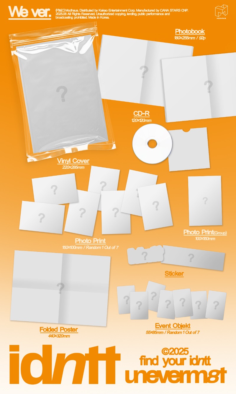 idntt 1st Mini Album [<unevermet>]