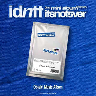 [PRE-ORDER] idntt 3rd Mini Album [itsnotover] (Objekt Music Album)