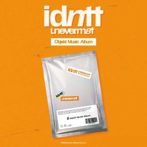 idntt 1st Mini Album [<unevermet>] (Objekt Music Album Ver.)