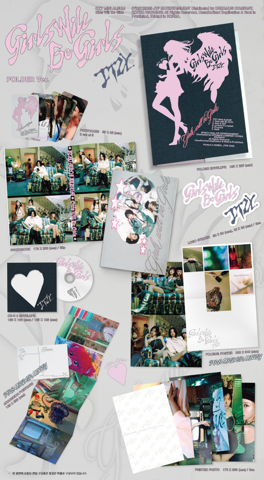 ITZY [Girls Will Be Girls] (Folder Ver.)