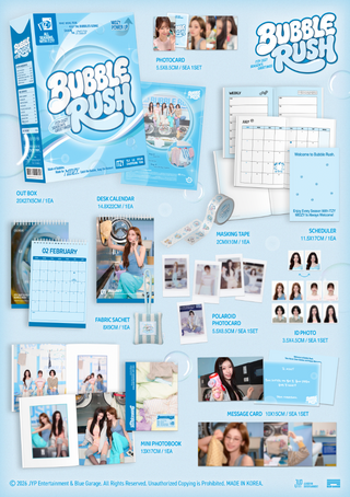 [PRE-ORDER] ITZY 2027 Season's Greetings [BUBBLE RUSH]
