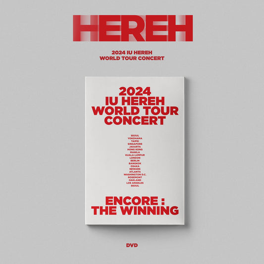 IU 2024 IU [HEREH] WORLD TOUR CONCERT DVD