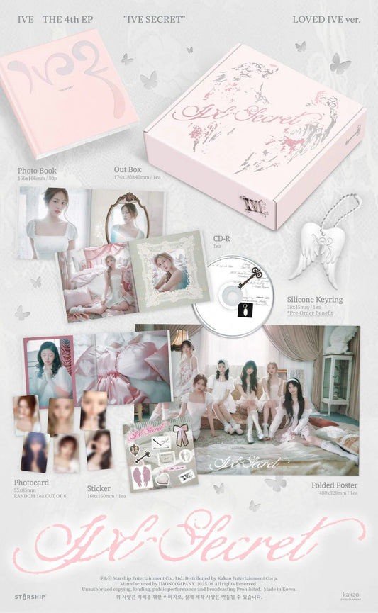 IVE 4th EP Album [IVE SECRET] (LOVED IVE Ver.)