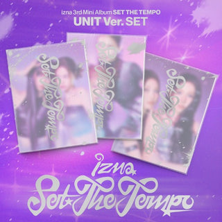 [PRE-ORDER] izna 3rd Mini Album [SET THE TEMPO] (UNIT Ver.)