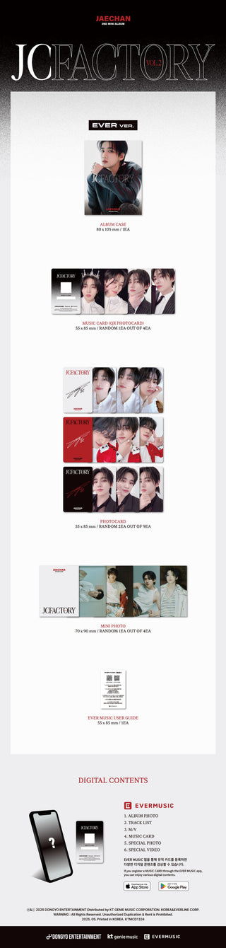 JAECHAN (DKZ) 2nd Mini Album [JCFACTORY vol.2] (EVER Ver.)