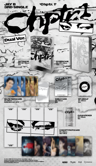 [PRE-ORDER] JAY B (GOT7) 3rd Single [Chptr.1] (Dual Ver.)