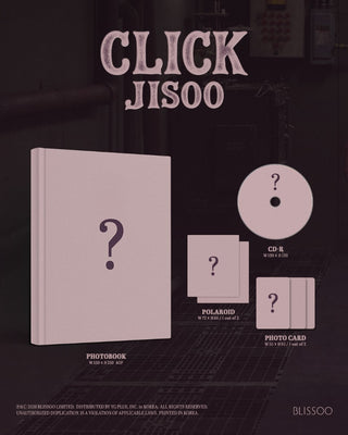 [PRE-ORDER] JISOO Single Album [CLIKC] (PHOTOBOOK Ver.)