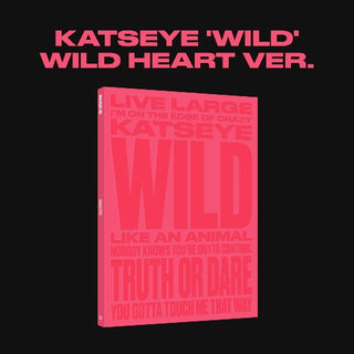 KATSEYE 3rd EP Album [WILD] (WILD HEART Ver.) (International Retailer Exclusive)