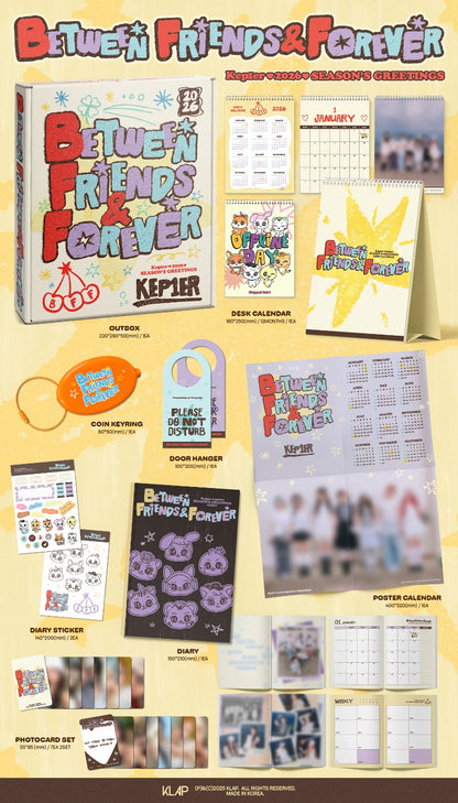 Kep1er 2026 SEASON'S GREETINGS [BETWEEN FRIENDS&FOREVER]