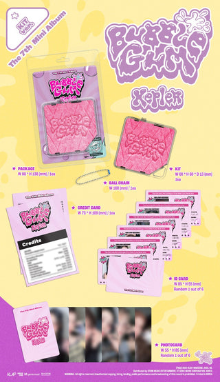 Kep1er 7th Mini Album [BUBBLE GUM] (POCAALBUM Ver.)